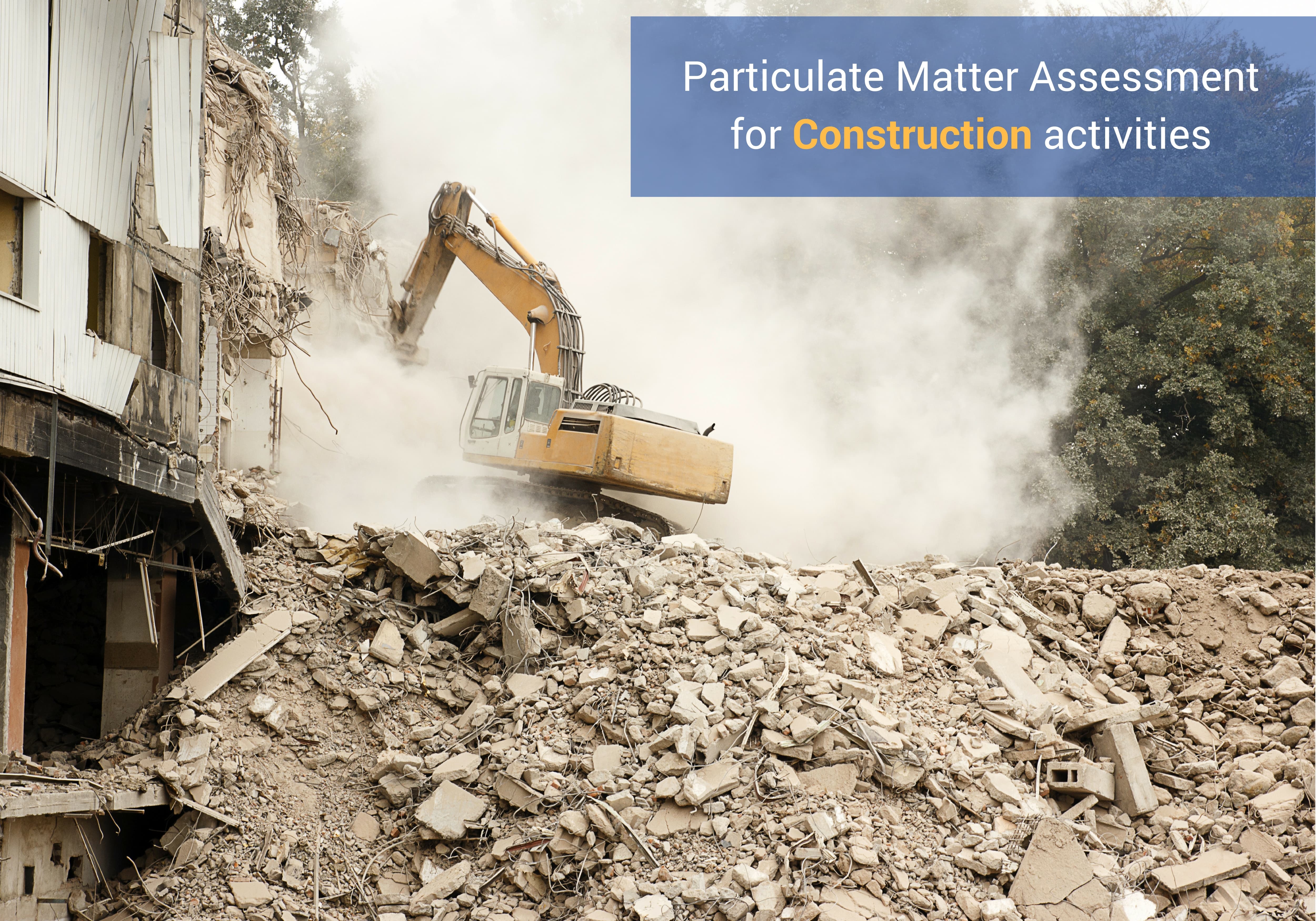 construction activities demolition activities pollution